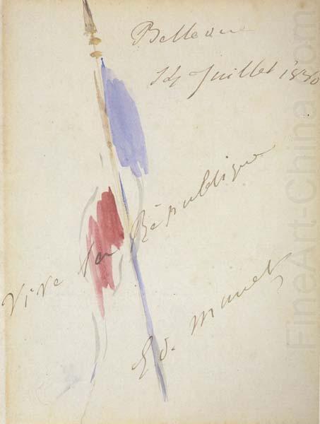 Vive la Republique (mk40), Edouard Manet